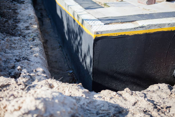 Professional Waterproofing technician working in Egg Harbor Township, NJ